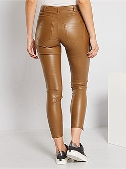 Broek van imitatieleer - Kiabi