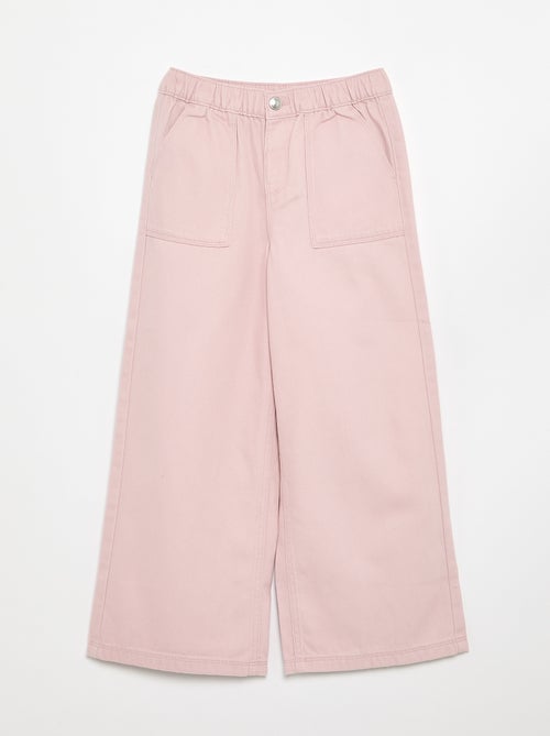 Broek van katoen plus size - Kiabi