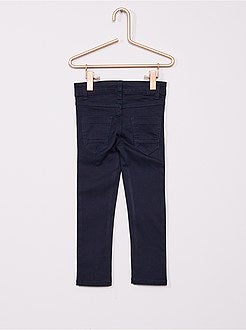 Broek van keperstof voor slanke kinderen - Kiabi