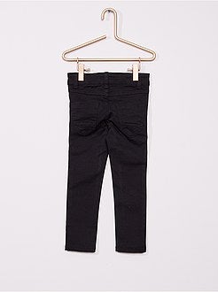 Broek van keperstof voor slanke kinderen - Kiabi