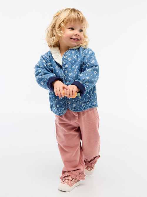 Broek van linnenmix - Kiabi