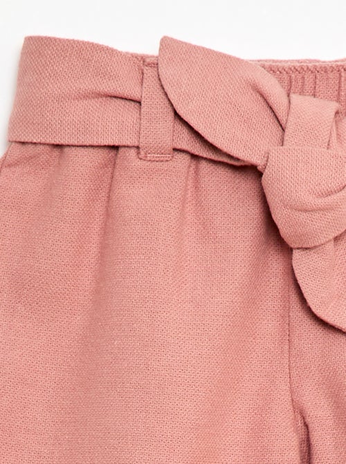 Broek van linnenmix - Kiabi