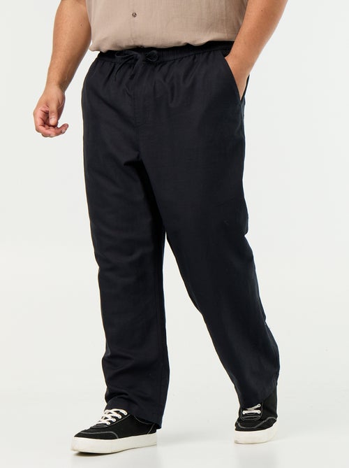 Broek van linnenmix - Kiabi