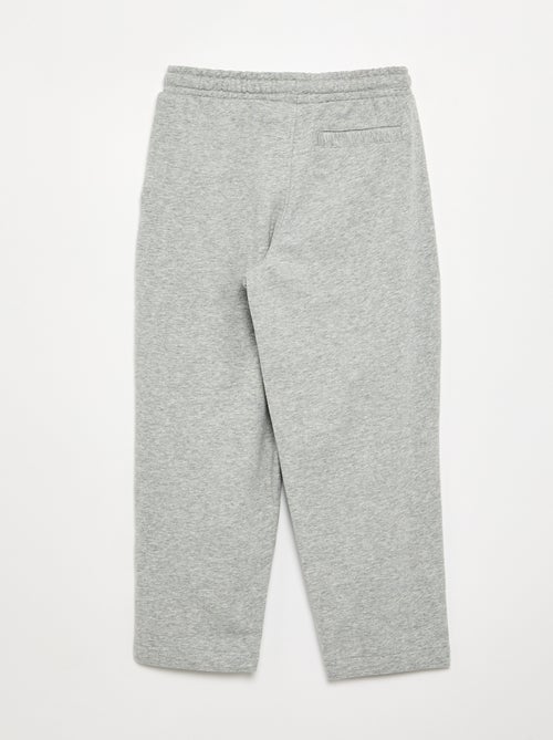 Broek van ongeruwde moltonstof - comfortabele pasvorm - Kiabi
