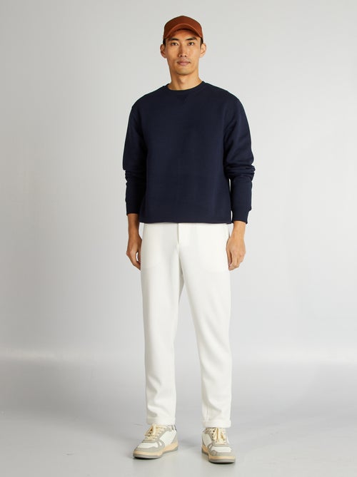 Broek van piquétricot - Kiabi