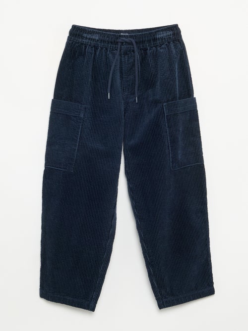Broek van ribfluweel - Kiabi