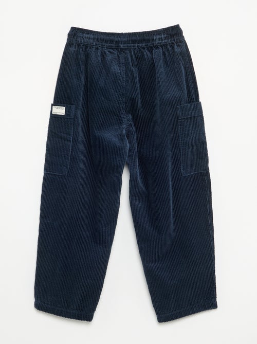 Broek van ribfluweel - Kiabi