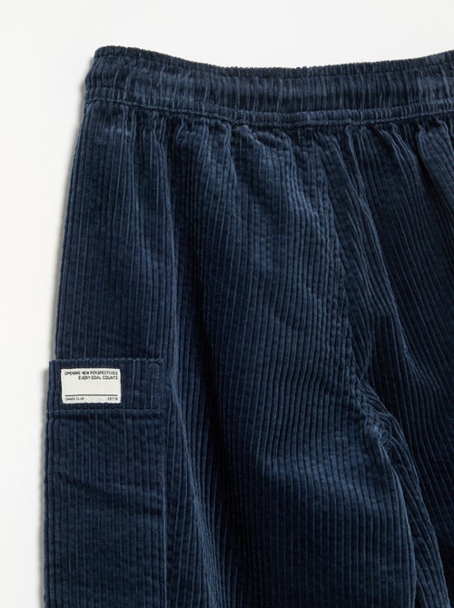 Broek van ribfluweel - Kiabi