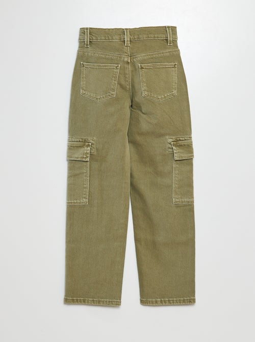 Broek van twill met zakken - Nauwsluitend model - Kiabi Broek van twill met zakken - Nauwsluitend model - Kiabi