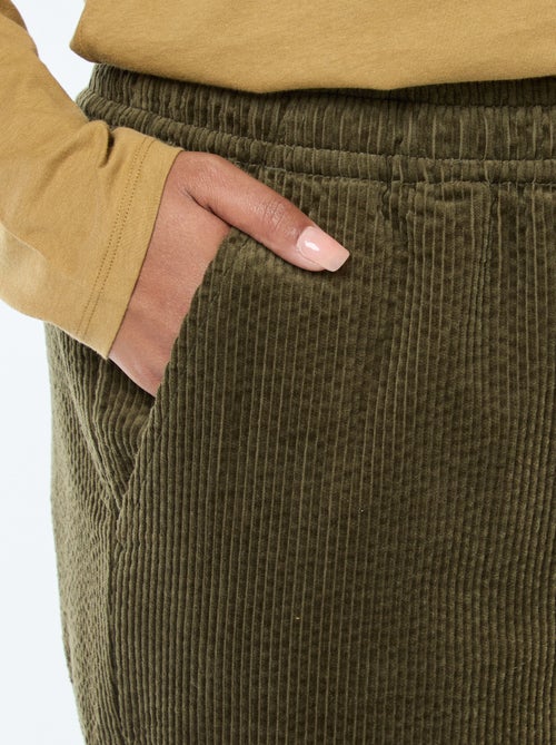 Broek van velours - Kiabi