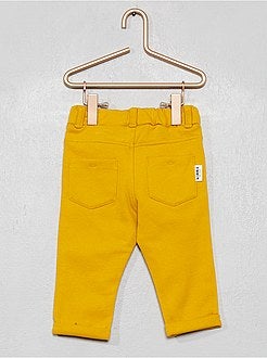 Jongen 0-36 maanden - Broek van 'Winnie' van gevoerde joggingstof - Kiabi
