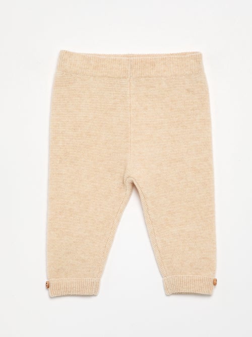 Broek van wol en kasjmier - premium - Kiabi