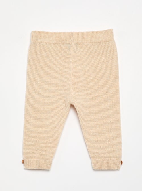 Broek van wol en kasjmier - premium - Kiabi