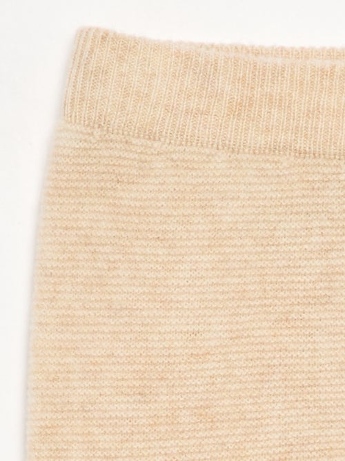 Broek van wol en kasjmier - premium - Kiabi