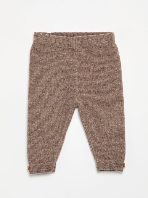 Broek van wol en kasjmier - premium - Kiabi