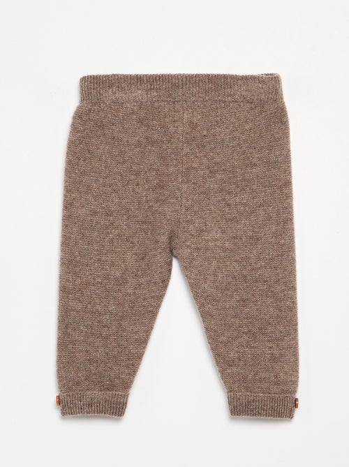 Broek van wol en kasjmier - premium - Kiabi