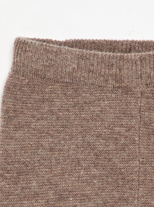 Broek van wol en kasjmier - premium - Kiabi