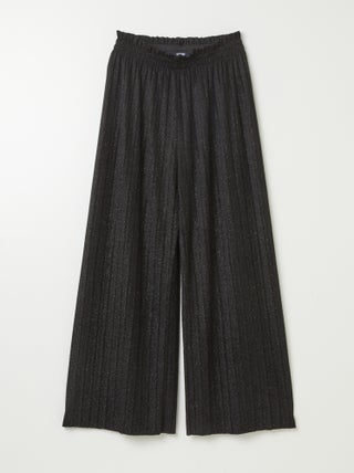 Broek van zacht tricot