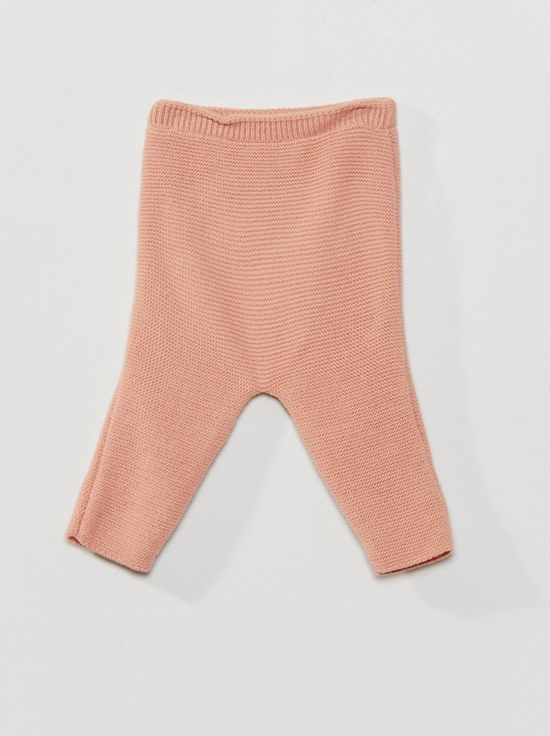 Broekje van tricot 'La Manufacture de Layette' ROSE - Kiabi