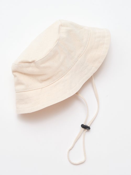 Bucket hat met trekkoordjes - Kiabi