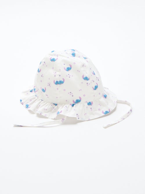Bucket hat 'Stitch' 'Disney' met strikbandjes - Kiabi
