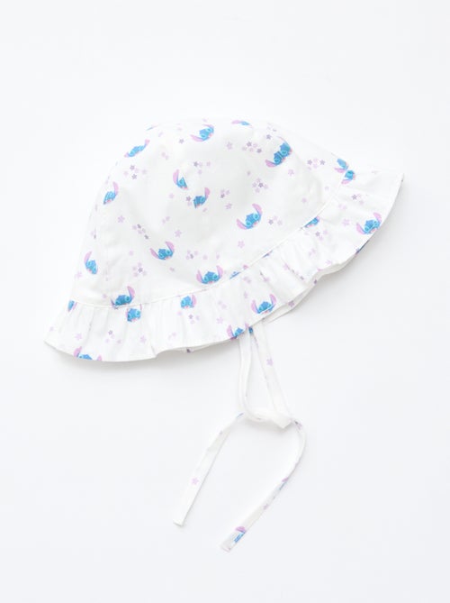 Bucket hat 'Stitch' 'Disney' met strikbandjes - Kiabi