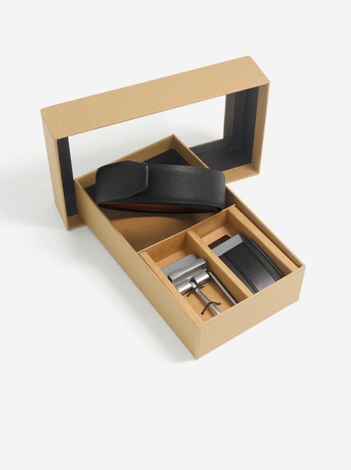 Cadeaubox - Riem met 2 gespen - Kiabi