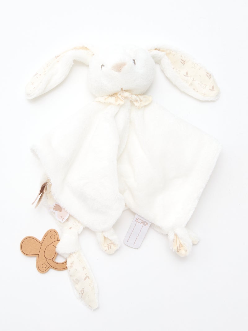 Cadeausetje - Knuffelkonijn Wit - Kiabi