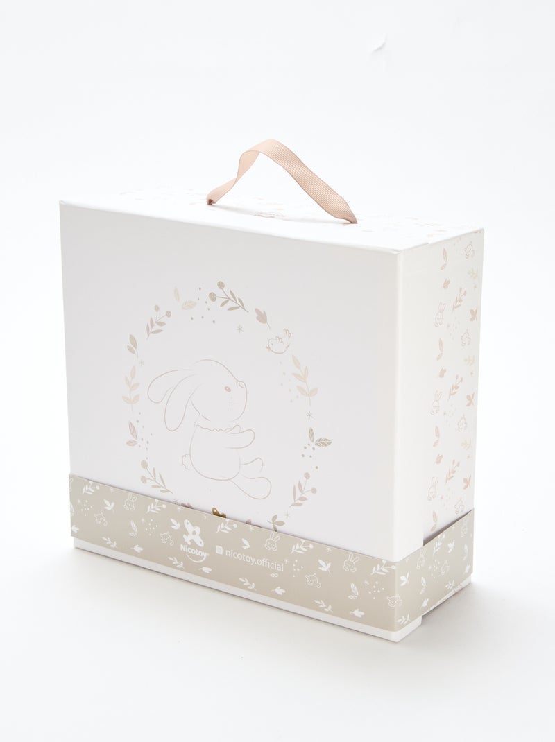 Cadeausetje - Knuffelkonijn Wit - Kiabi