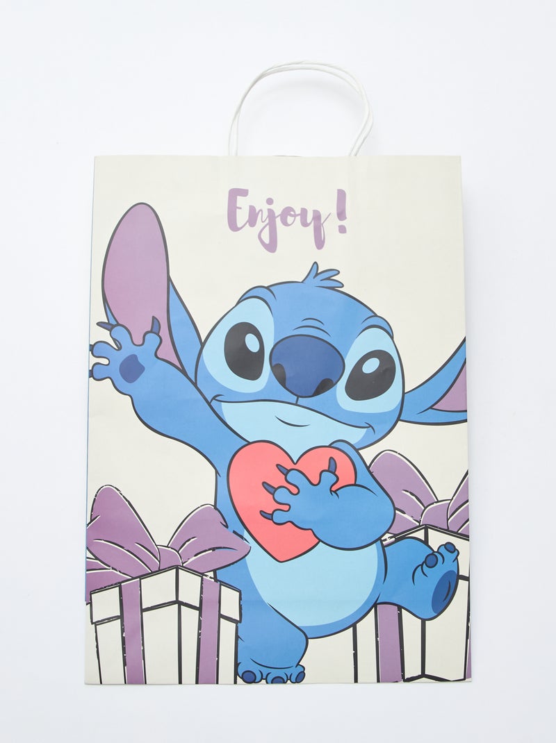 Cadeautas 'Stitch' XL-formaat Biege - Kiabi