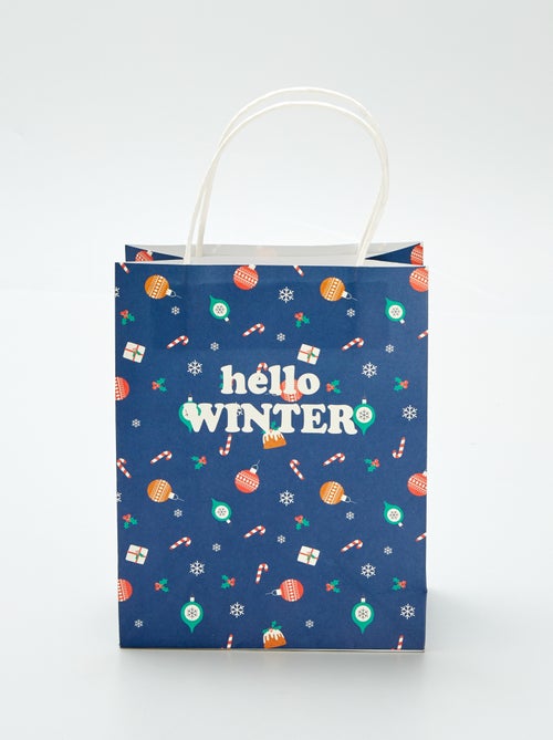 Cadeautasje in kerstthema - Kiabi