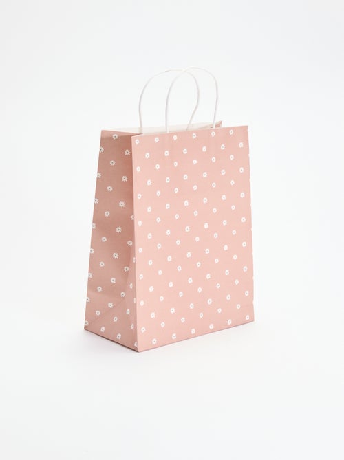 Cadeautasje met hartjesprint - Kiabi