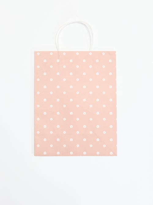 Cadeautasje met hartjesprint - Kiabi