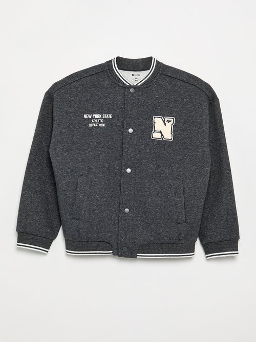 Campusstijl sweater - gemakkelijk aan te trekken collectie - Kiabi