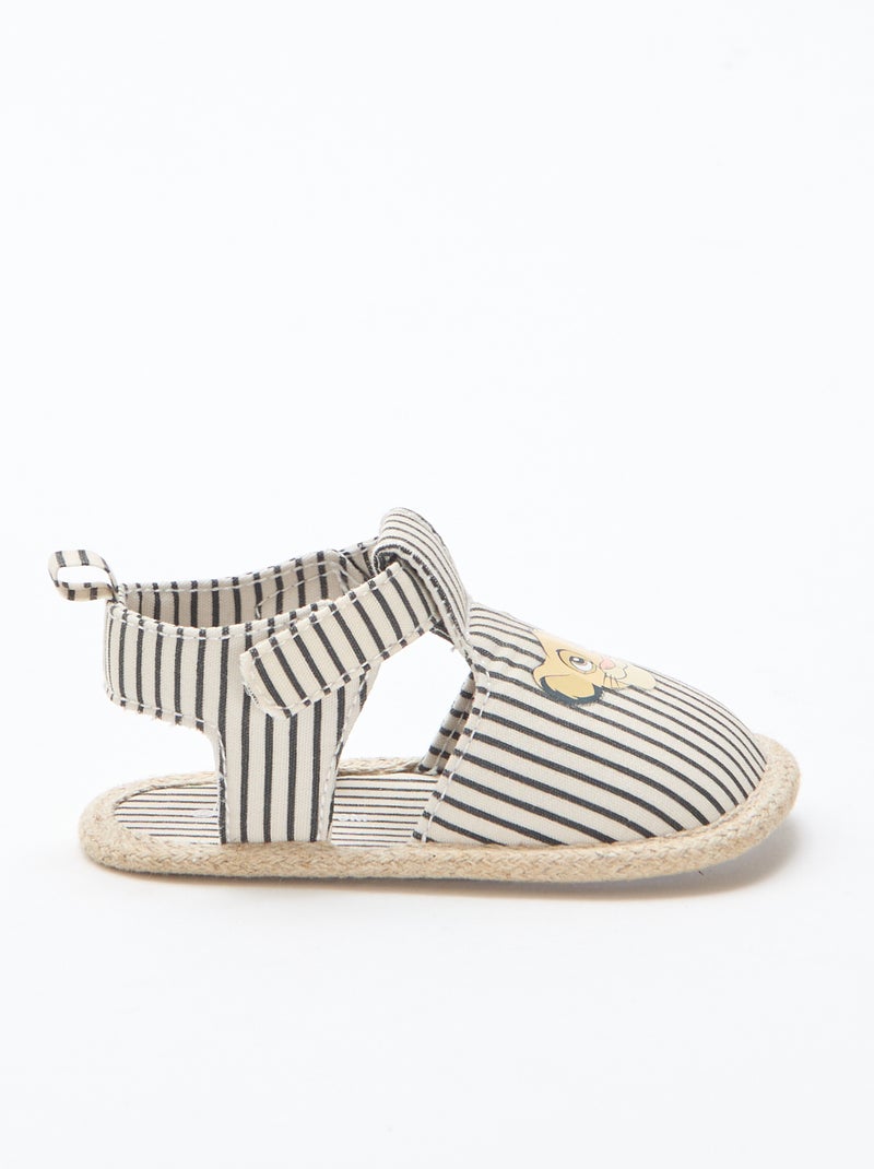 Canvas sandalen 'Disney' Biege - Kiabi