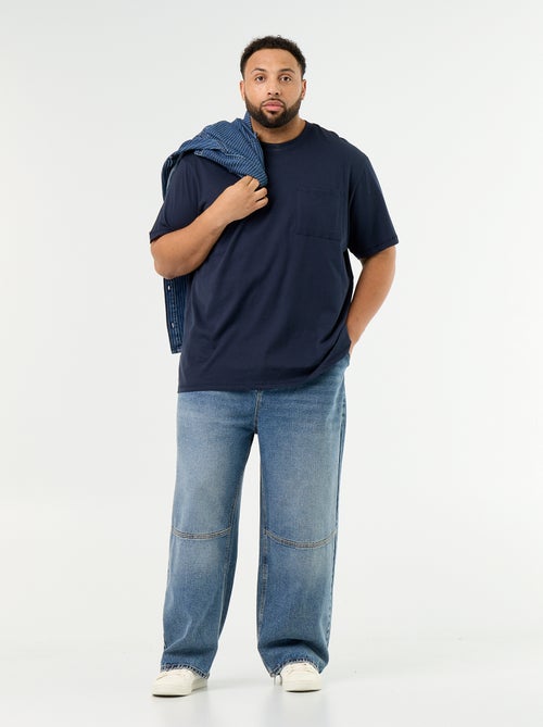 Carpenter jeans met wijde pijpen - Kiabi
