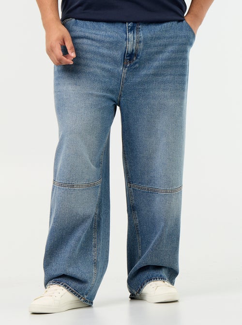 Carpenter jeans met wijde pijpen - Kiabi