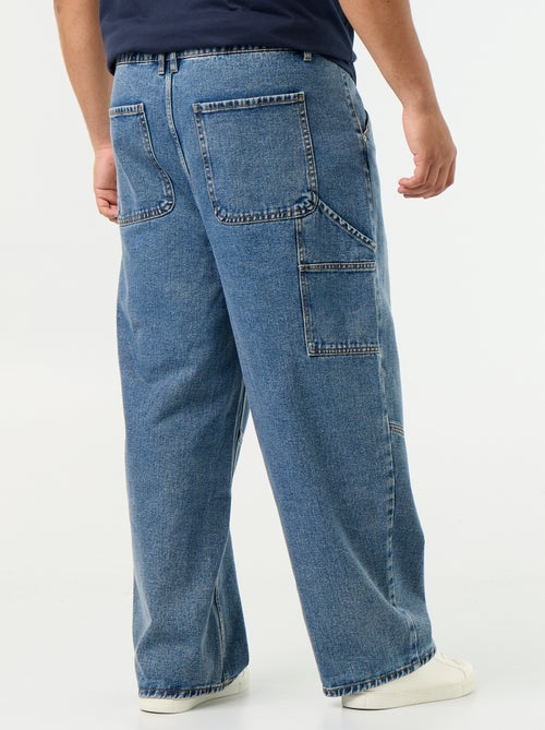 Carpenter jeans met wijde pijpen - Kiabi