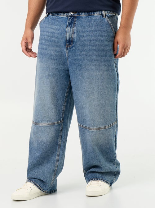 Carpenter jeans met wijde pijpen - Kiabi