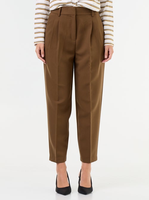 Carrot fit-broek met hoge taille - Kiabi