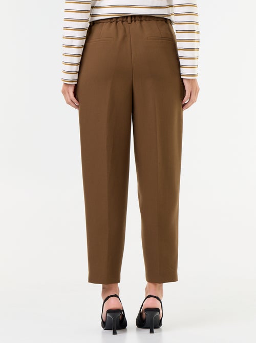 Carrot fit-broek met hoge taille - Kiabi