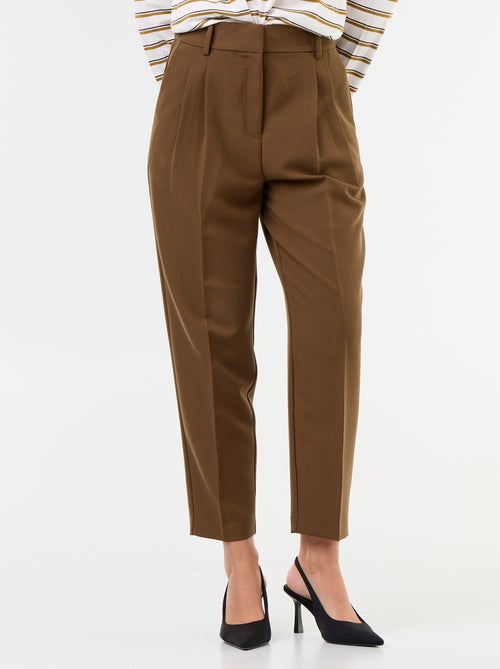 Carrot fit-broek met hoge taille - Kiabi