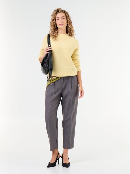 Carrot fit-broek met hoge taille - Kiabi