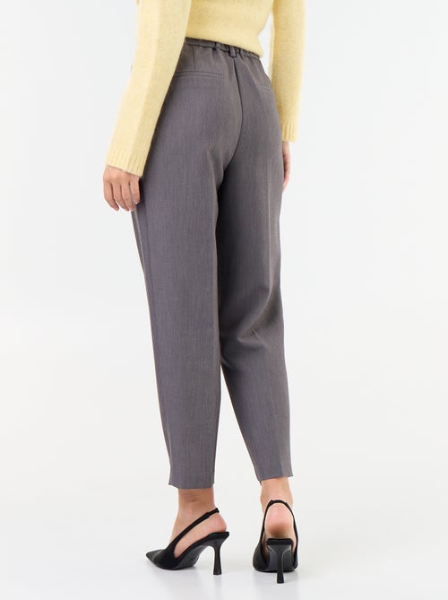Carrot fit-broek met hoge taille - Kiabi