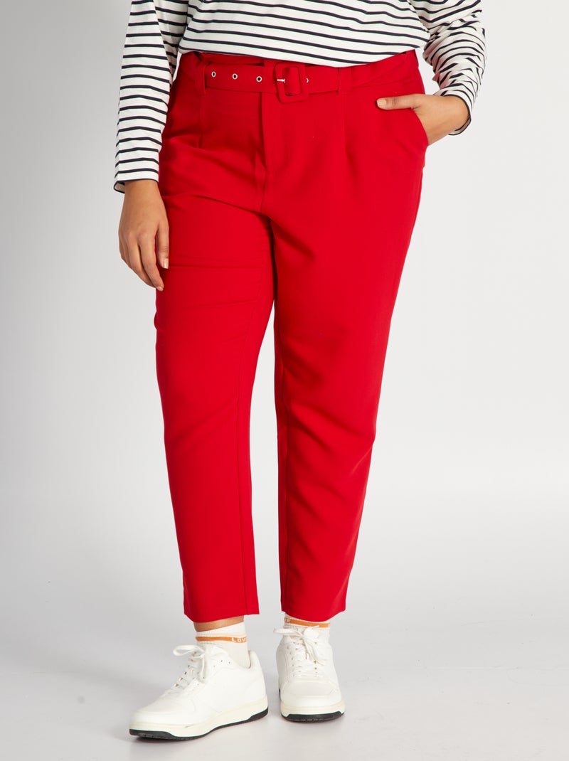 Carrotbroek ROOD - Kiabi