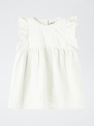 Ceremoniejurk met broderie anglaise 'Name it'