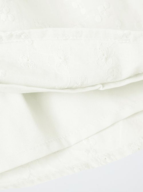 Ceremoniejurk met broderie anglaise 'Name it' - Kiabi