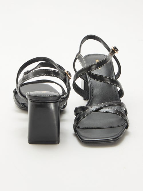 Ceremoniesandalen met hak - Kiabi