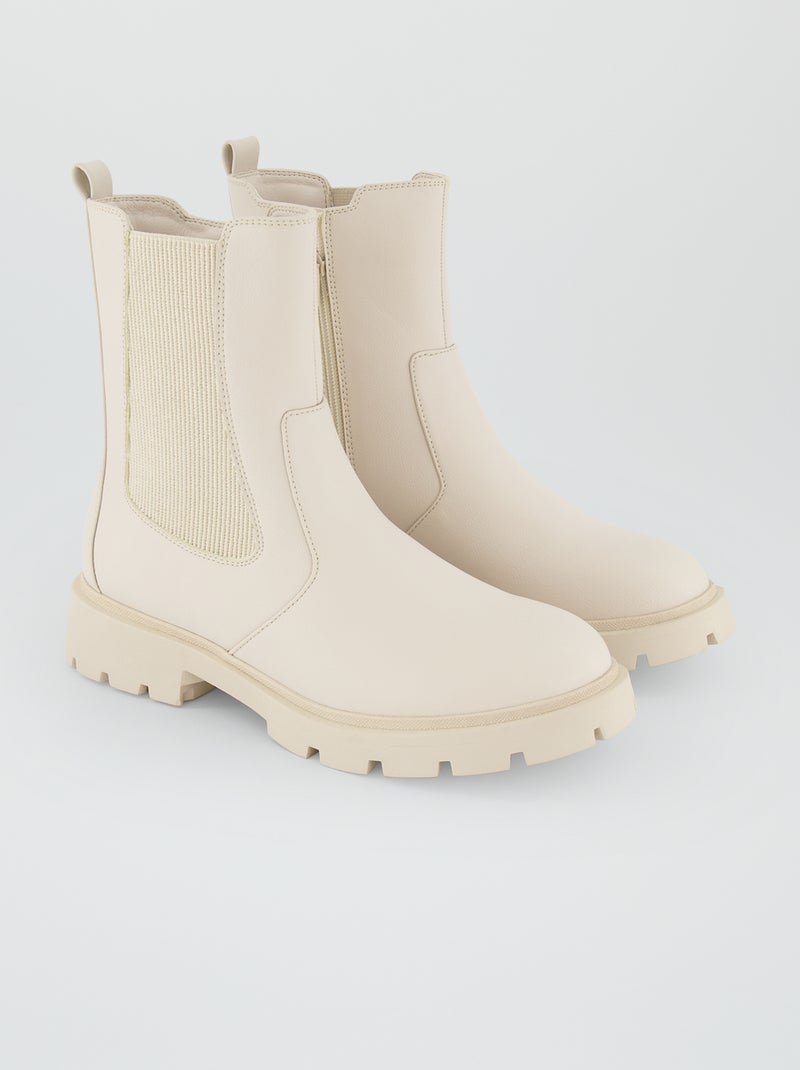 Chelseaboots WIT - Kiabi