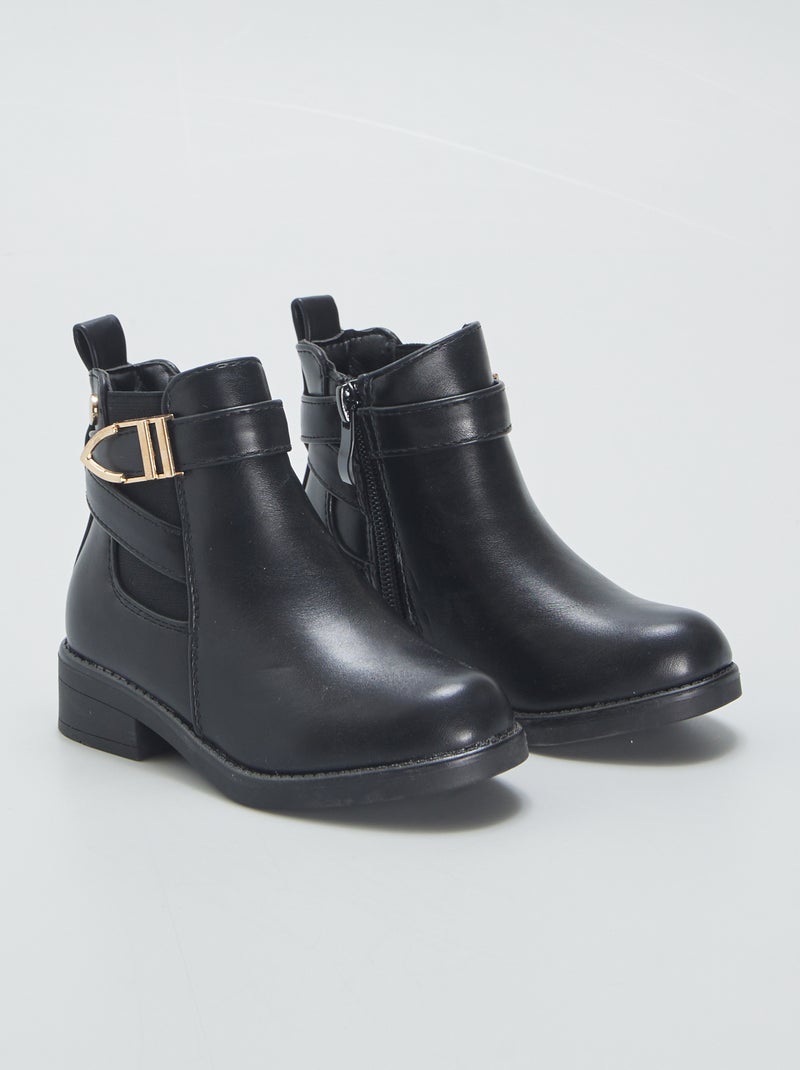Chelseaboots ZWART - Kiabi